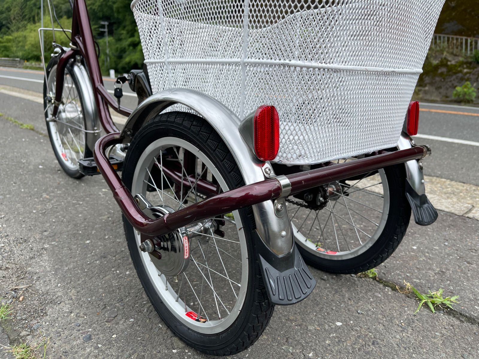 0429【動作確認済】送料無料 ACTIVEPLUS 電動アシスト三輪自転車 8.5Ah 