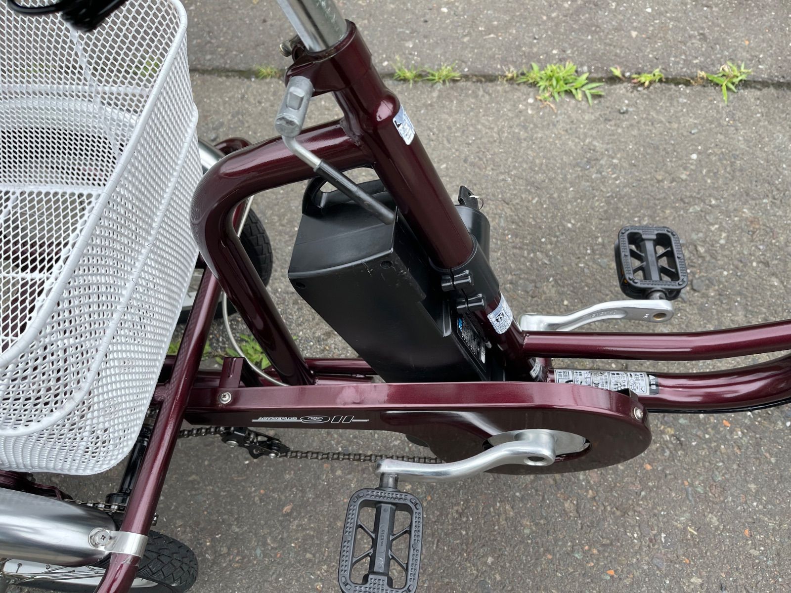 0429【動作確認済】送料無料 ACTIVEPLUS 電動アシスト三輪自転車 8.5Ah