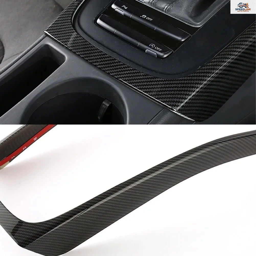 アウディ A4 B8 A5 2009-2016 用センターコンソールシフトフレーム装飾カバートリム インテリア