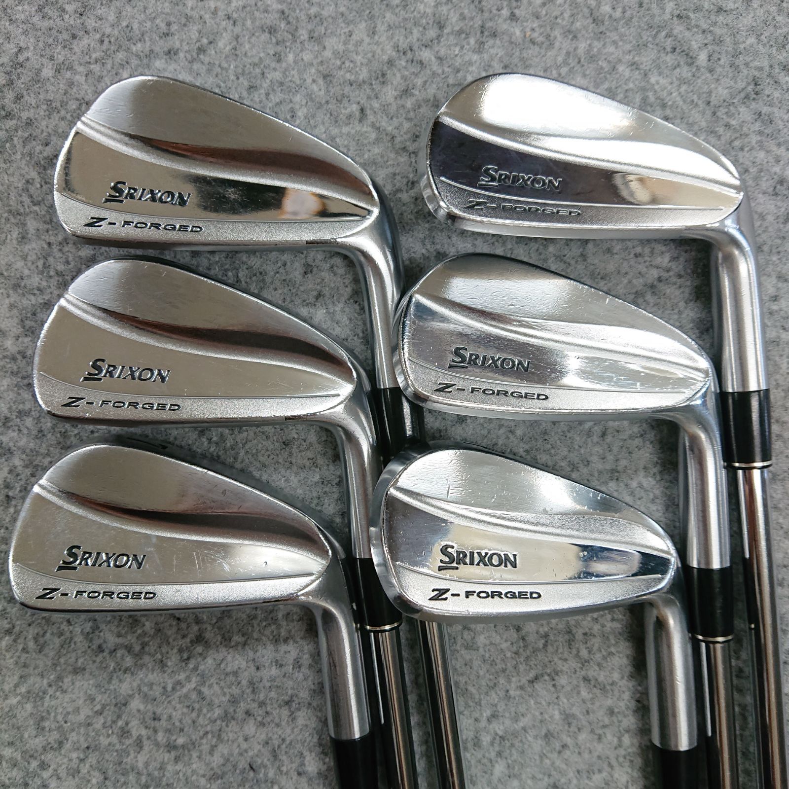 松山英樹 スリクソン Z-FORGED アイアン #5-PW 6本セット ダイナミックゴールド DST (S200) 日本仕様