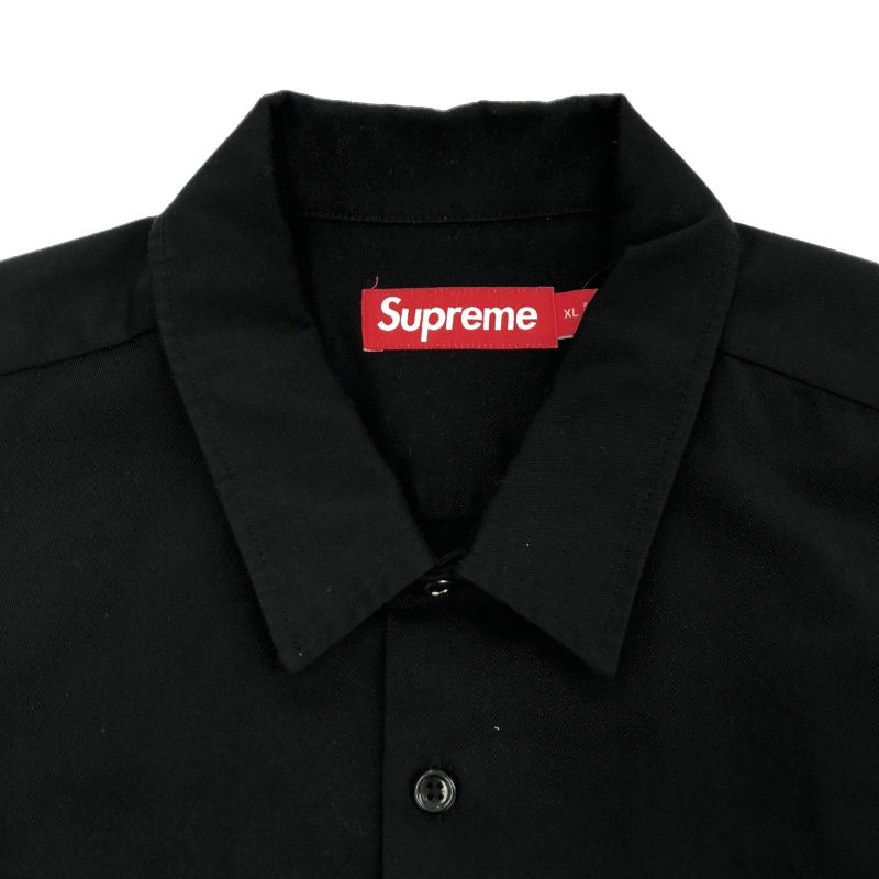 中古】Supreme Our Lady Work Shirt XL ブラック シュプリーム[10