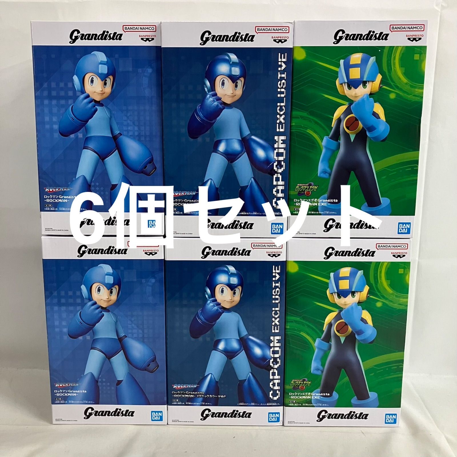 未開封 ROCKMAN Grandista ロックマン メタリックカラー エグゼ