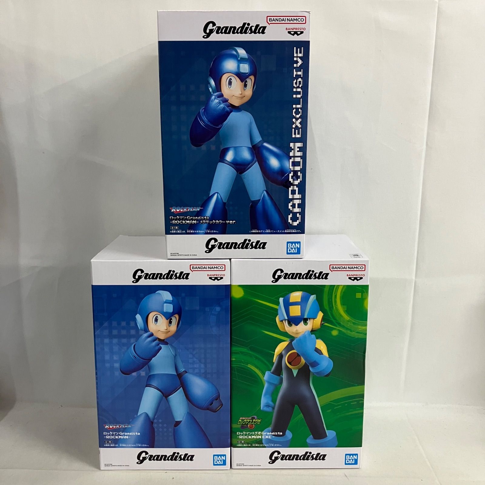 未開封 ROCKMAN Grandista ロックマン メタリックカラー エグゼ