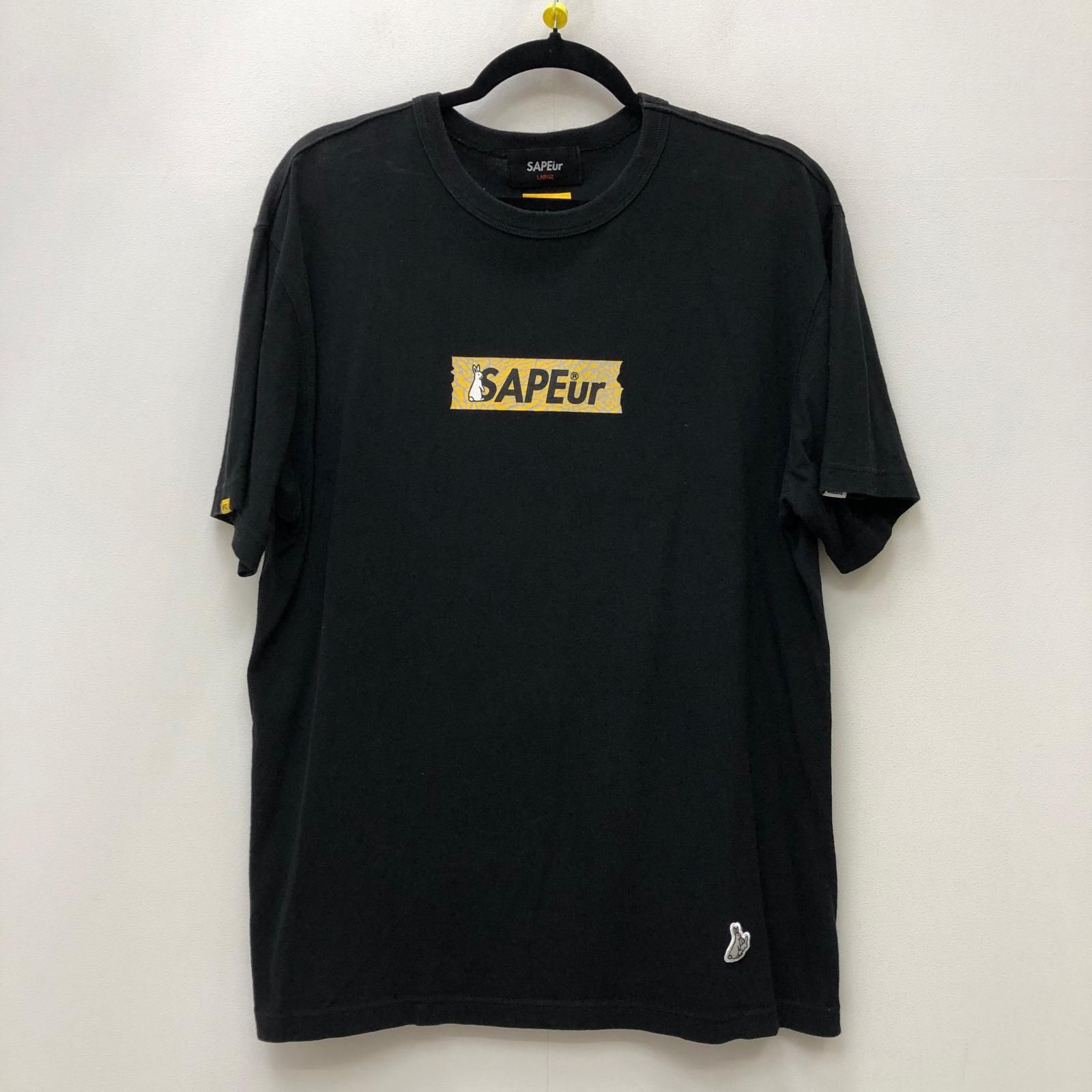 【加古川店】 中古 A Elegantes SAPEur | アエレガンスサプール 半袖Ｔシャツ SMOKING KILLS HEAD ×#FR2 ブラック サイズ：L 【103】