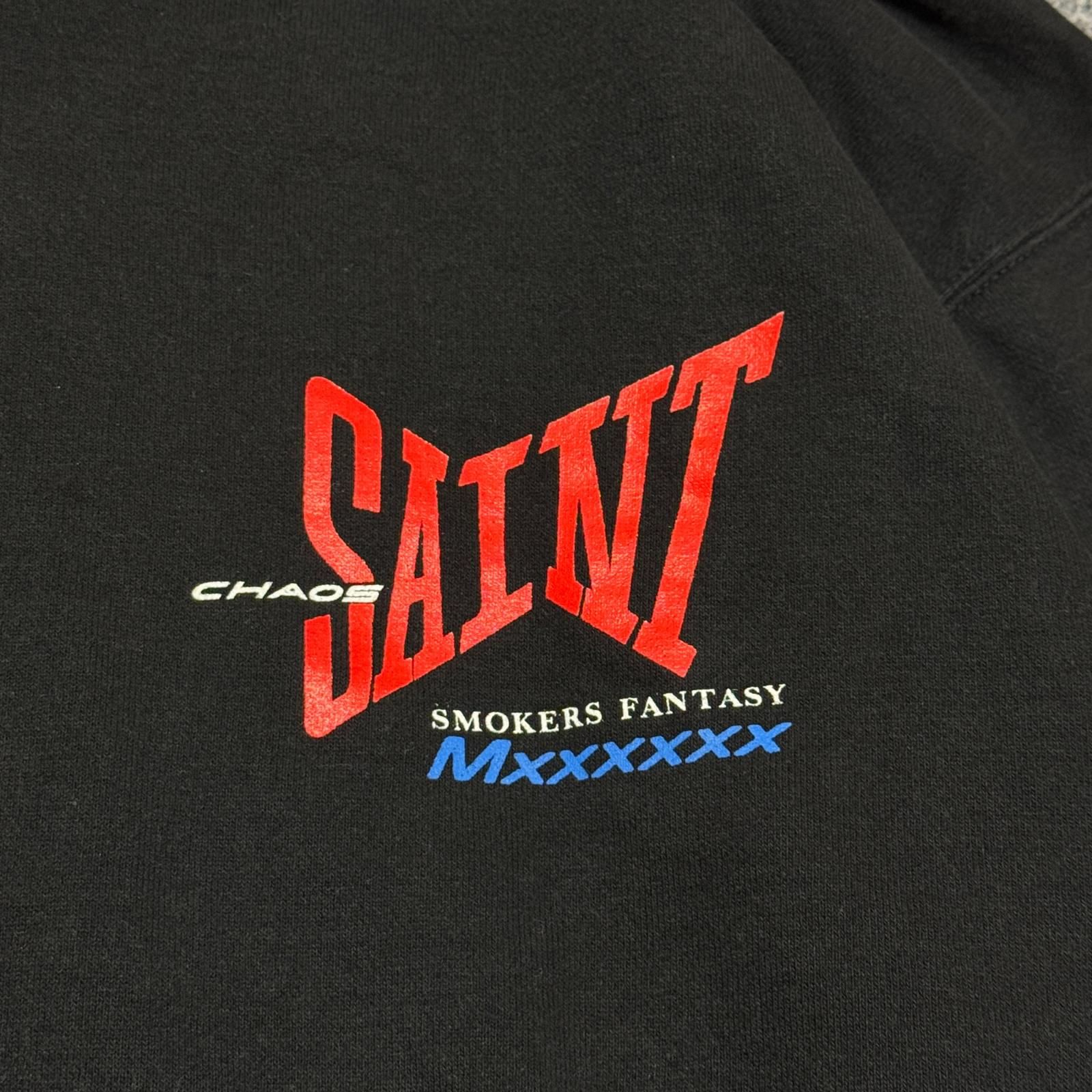 参考上代58300円 SAINT MICHAEL 25AW HOODIE/RIBBON SAINT リボン