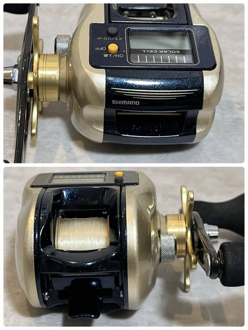 SC3 ソーラー電源 Quickfire 301XHベイトリール SHIMANO quickfire 小船 SC3 300XH リール 船用 手動 フィッシング