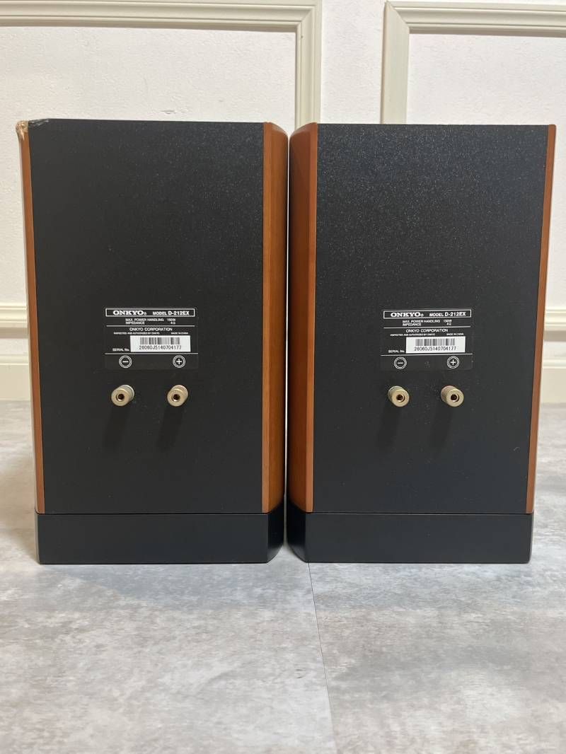 ONKYO D-212EX スピーカー ペア スピーカーシステム 音出し動作ok