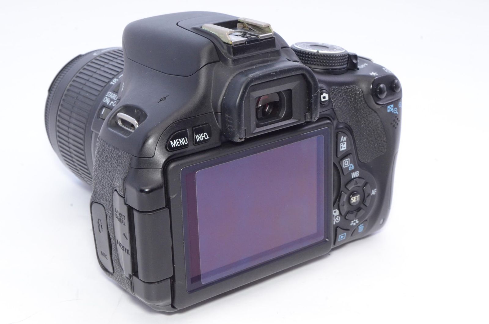 Canon EOS Kiss X5 レンズキット EF-S18-55mm IS II付 SDカード付 実用 