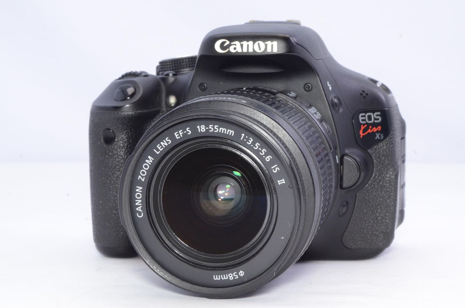 Canon EOS Kiss X5 レンズキット EF-S18-55mm IS II付 SDカード付 実用