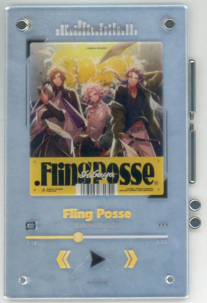 【中古】雑貨 Fling Posse(シブヤ・ディビジョン) アクリルミラー 「マツキヨココカラ×ヒプノシスマイク」 受注生産限定
