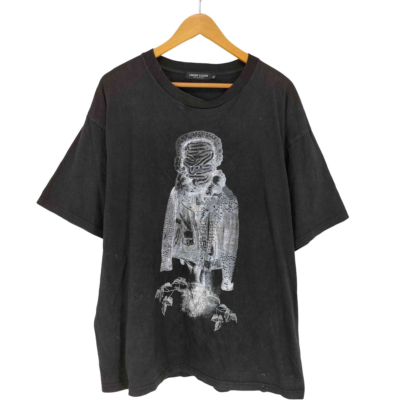 アンダーカバー UNDER COVER JUN TAKAHASHI BUT BEAUTIFUL期 臓物ライダースT プリント カットソー メンズ XL