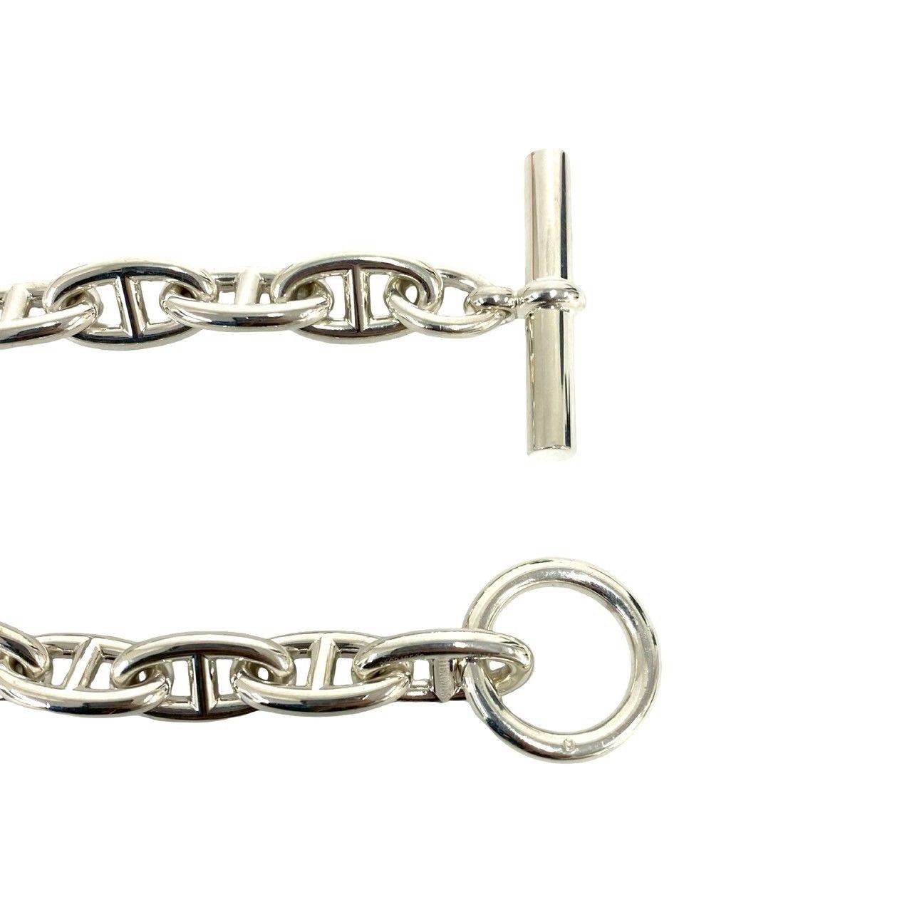 極 美品 箱付き HERMES エルメス シェーヌダンクル GM 14コマ