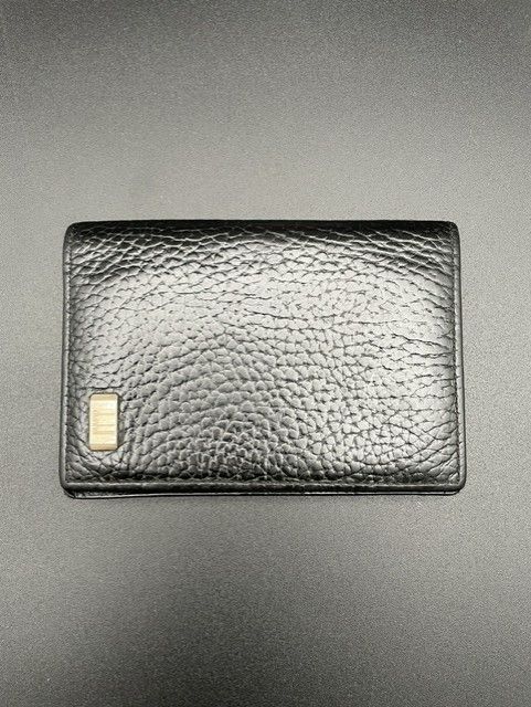 ダンヒル Dunhill レザー 名刺入れ カードケース ブラック - メルカリ