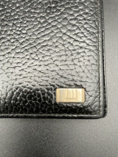 ダンヒル Dunhill レザー 名刺入れ カードケース ブラック - メルカリ