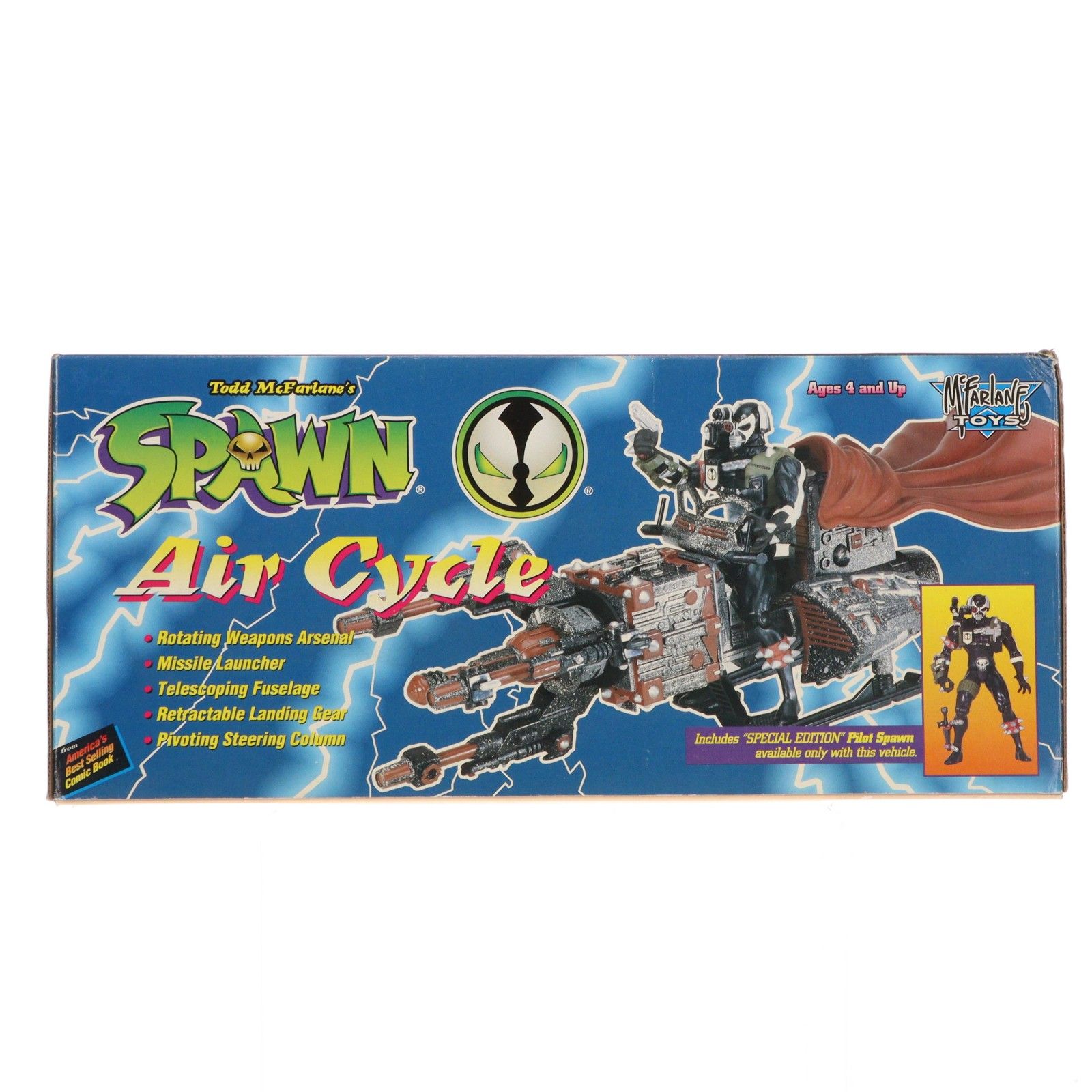 スポーン・ウルトラ・アクションフィギュア スポーン・エア・サイクル