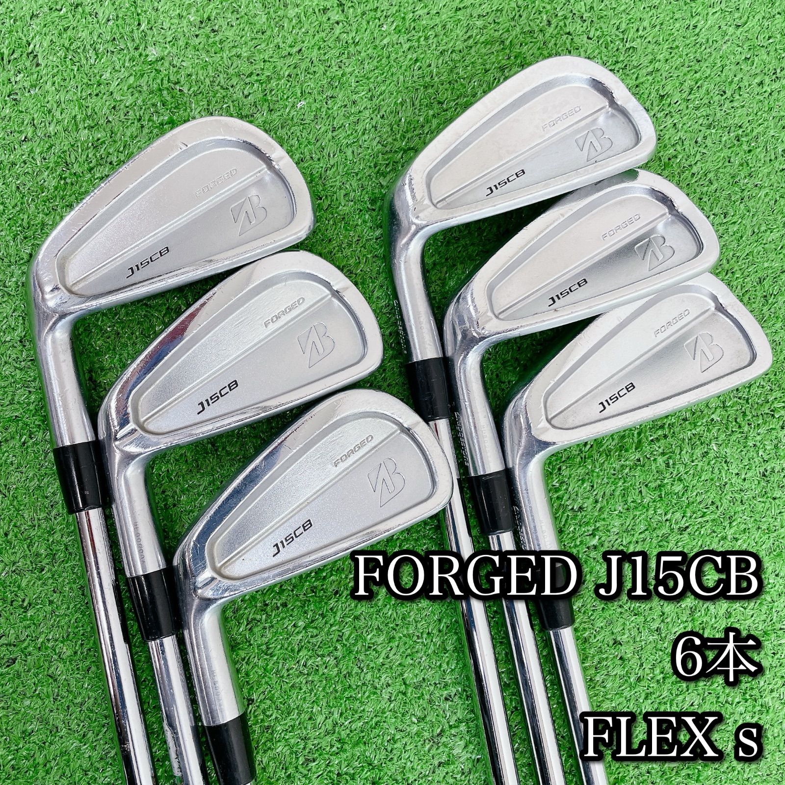 FORGED J15CB 6本 メンズ FLEX S 左利き用 ゴルフ アイアンセット