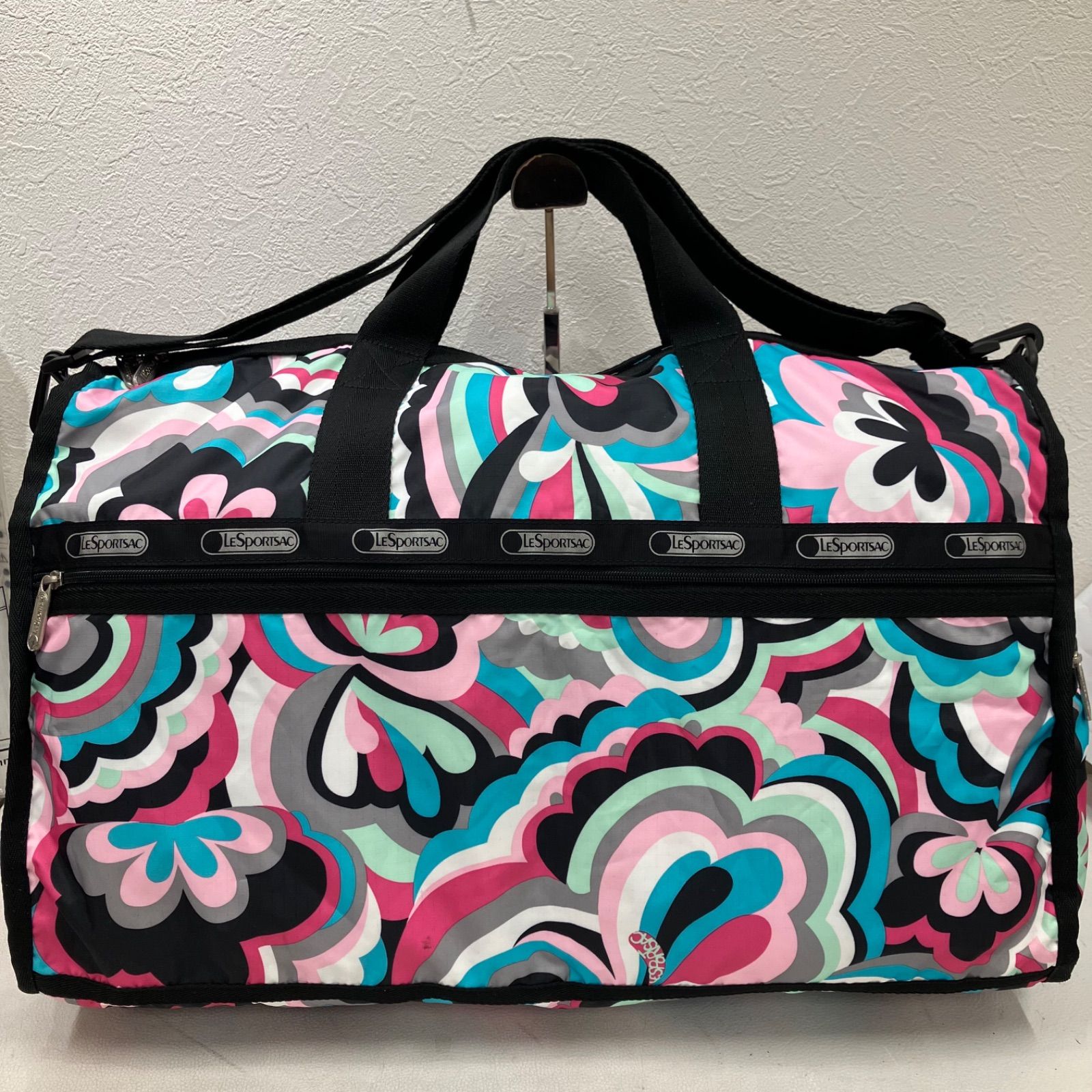 5454 LeSportsac レスポートサック 2way ボストンバッグ 旅行用バッグ