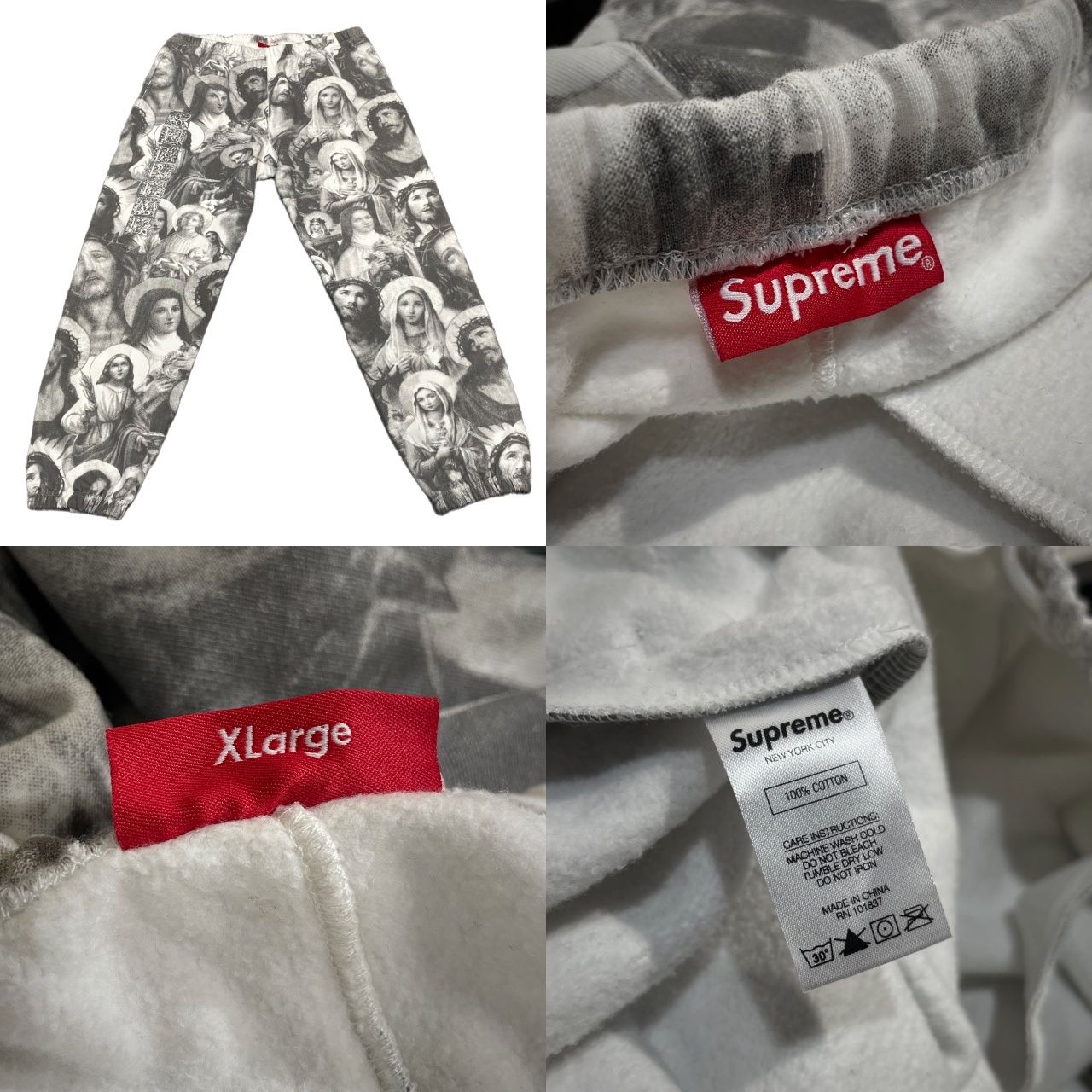Supreme シュプリーム サイズXL 18AW Jesus and Mary Sweatpant イエス