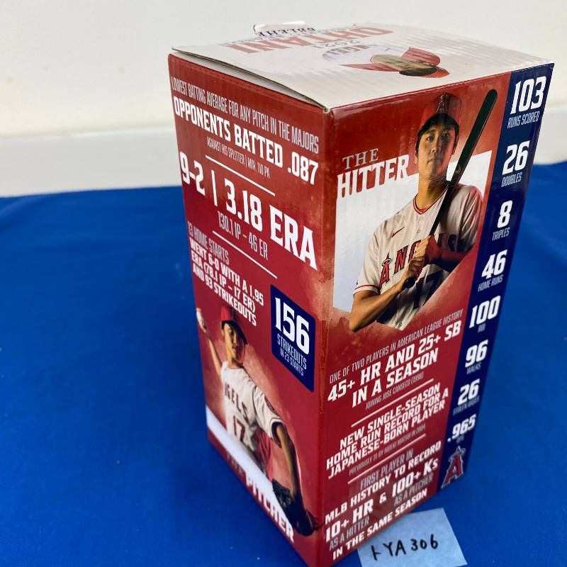 ◇トレYA306【希少品】JAE 大谷翔平 ボブルヘッド ヒストリック