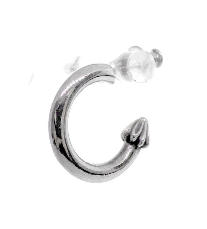 『CHROME HEARTS』クロムハーツ シルバーピアス クロムハーツ CHROME HEARTS 【 HOOP PLAIN 】 プレーン フープ