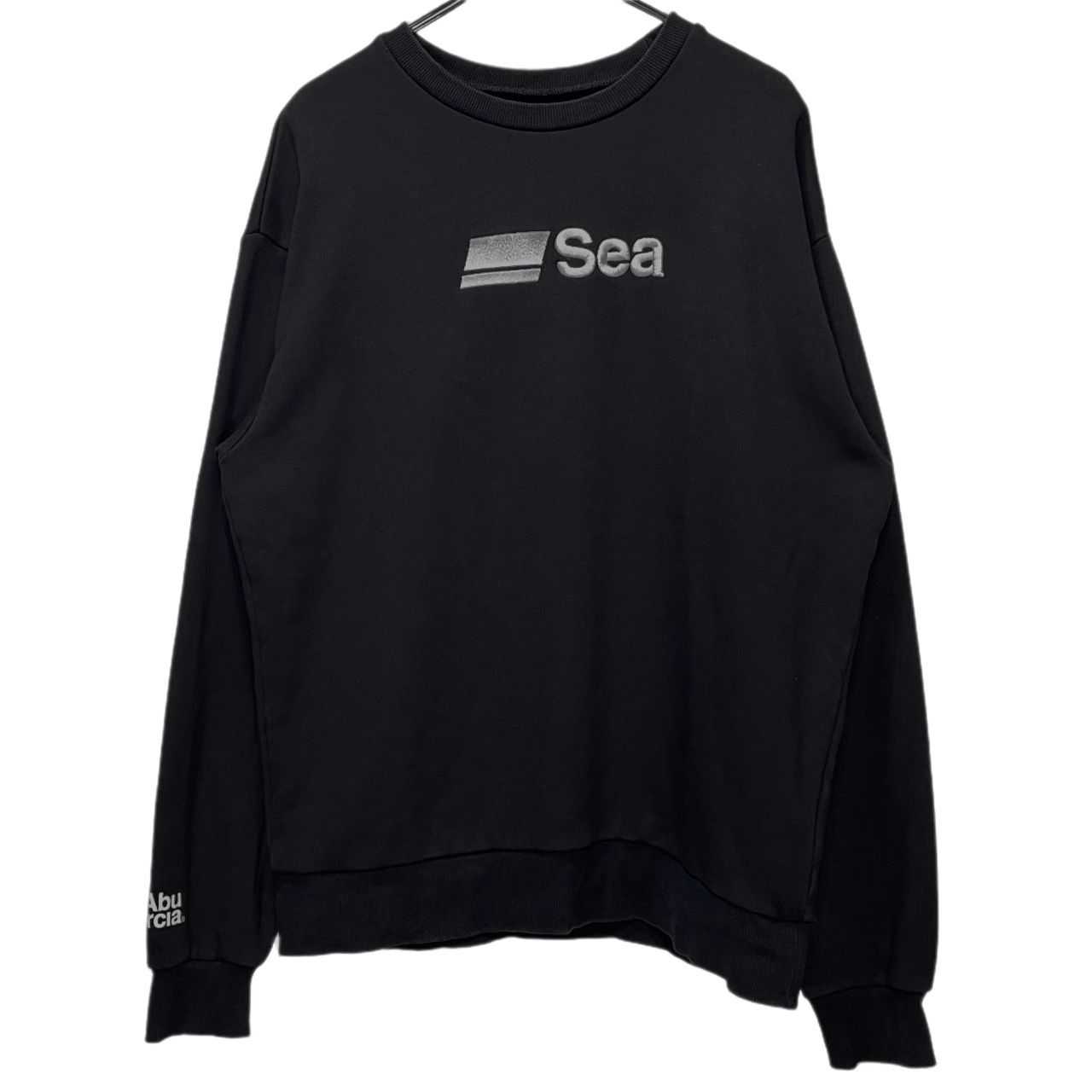 WIND AND SEA × Abu Garcia ウィンダンシー アブガルシア サイズL FLEECE CREW NECK フリース WDS-C-ABU-24-Q1-04 WIND AND SEA × Abu Garcia ウィンダンシー アブガルシア サイズL