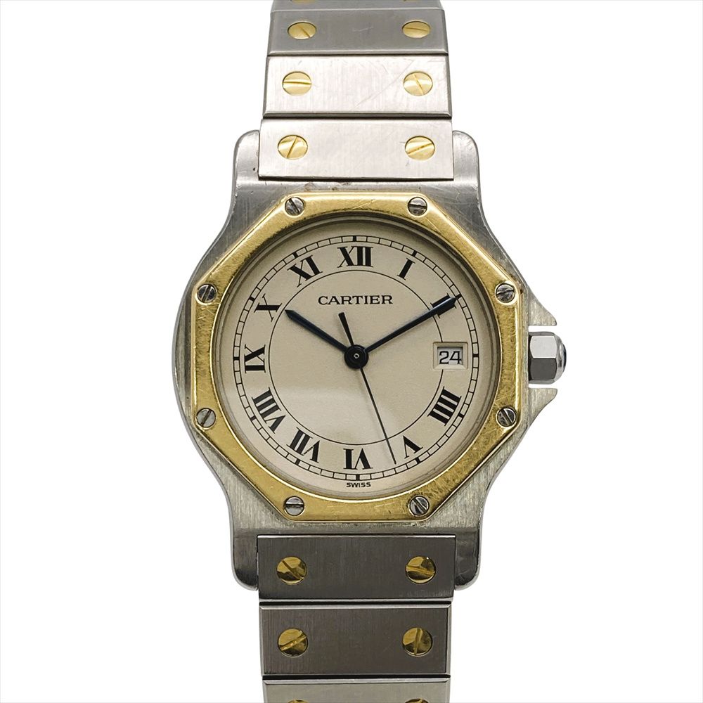 カルティエ Cartier 187902/W2001583 サントス オクタゴン LM 腕時計