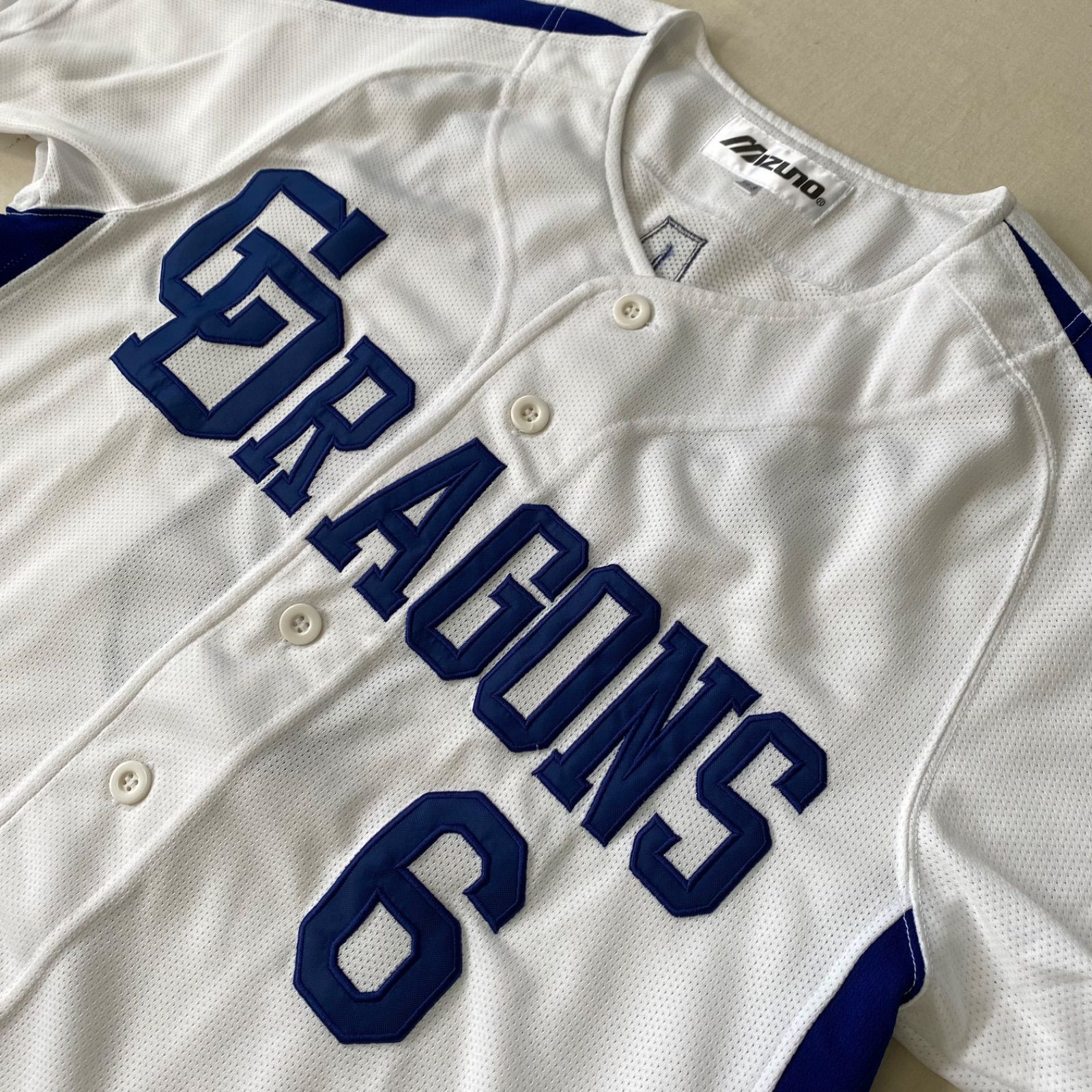 Mizuno ミズノ Dragons 中日ドラゴンズ ユニフォーム 井端弘和 6 NPB