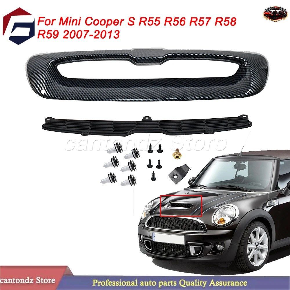 51132757694 フロントエアインテークベントスクープ ミニクーパーS R55 R56 R57 R58 R59 2007-2013 フードスクープ 51132756095 5123275227 7,266円