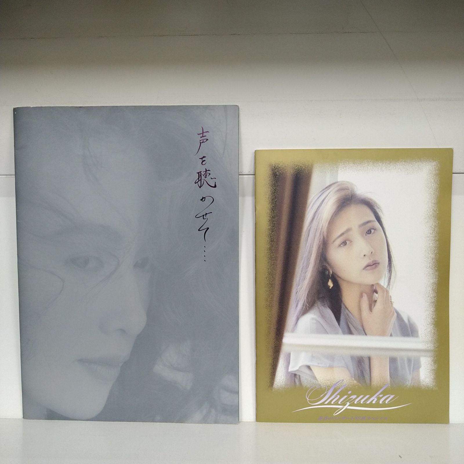 工藤静香【11点セット】 レコード CD 写真集 ツアーパンフレット 工藤静香 ツアーパンフレット 2冊セット チケット付き おニャン子