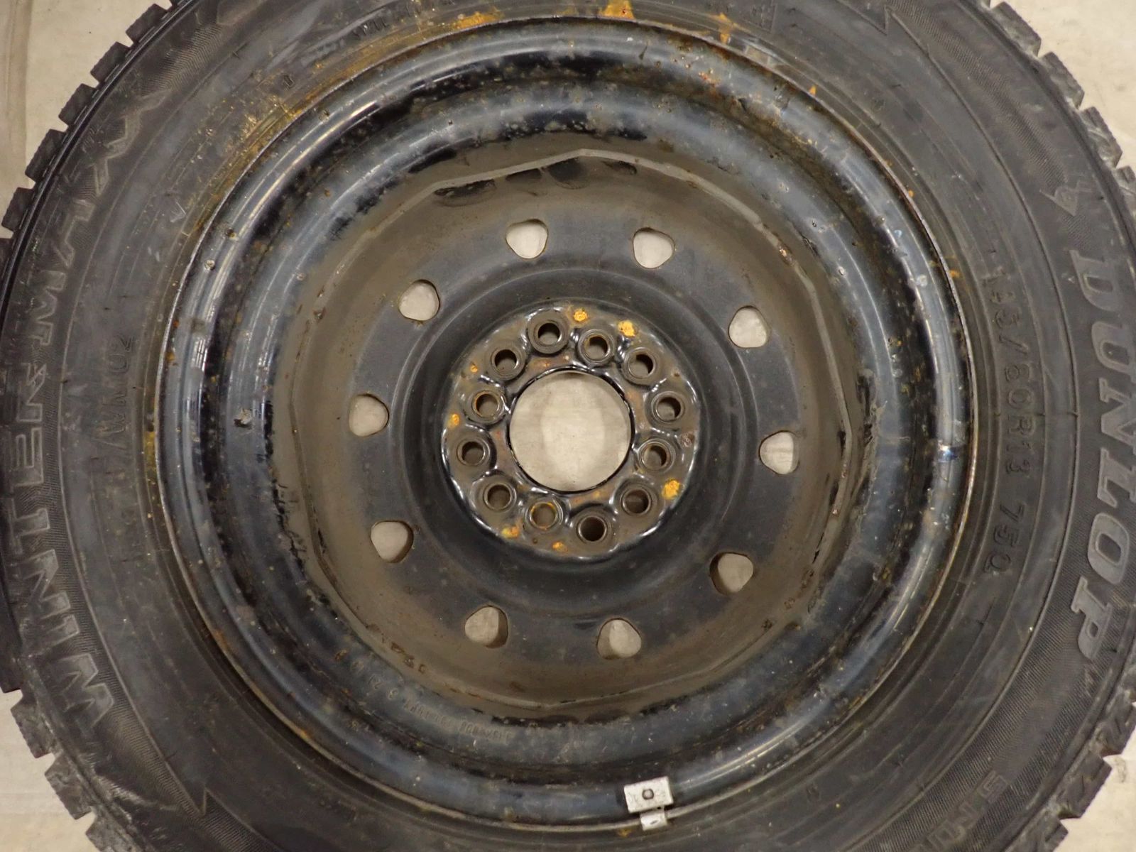 冬4本SET 会社宛 送料無料 145/80R13×4J 75Q ダンロップ WINTER MAXX