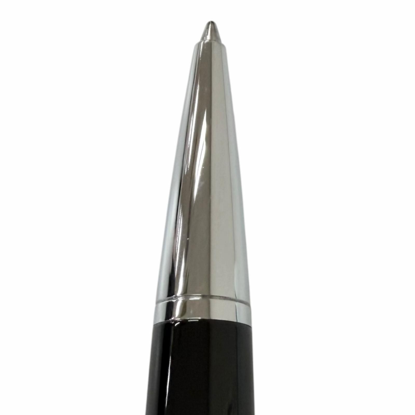 極美品□Dupont デュポン デフィ ミレニアム ツイスト式 ボールペン ステーショナリー ブラック シルバー メンズオススメ 筆記確認済み 極美品□Dupont デュポン デフィ ミレニアム ツイスト式 ボールペン
