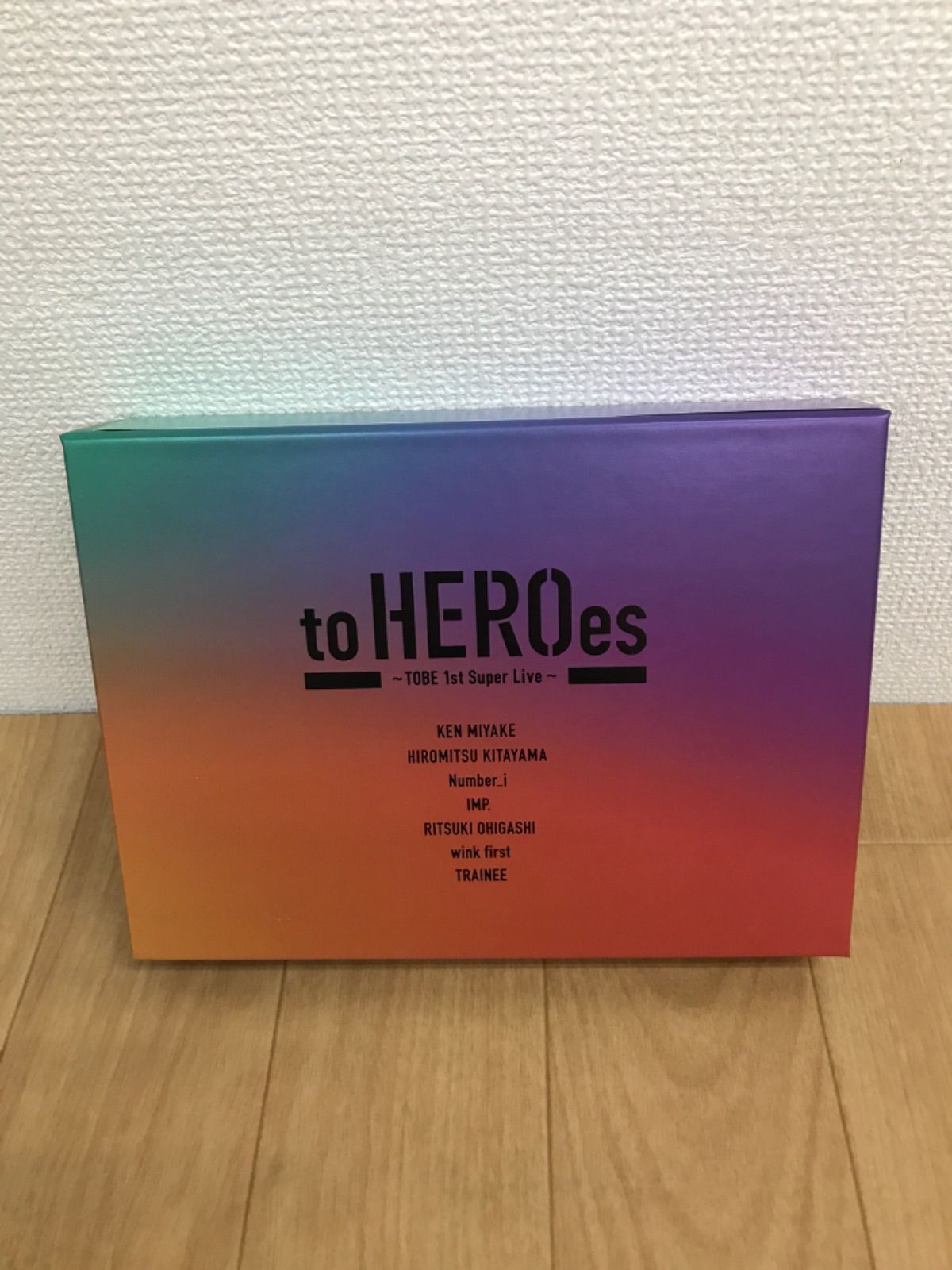 to HEROes - TOBE 1st Super Live 初回生産限定盤 ☆【Blu-ray】to HEROes ～TOBE 1st Super Live～ 初回生産限定盤