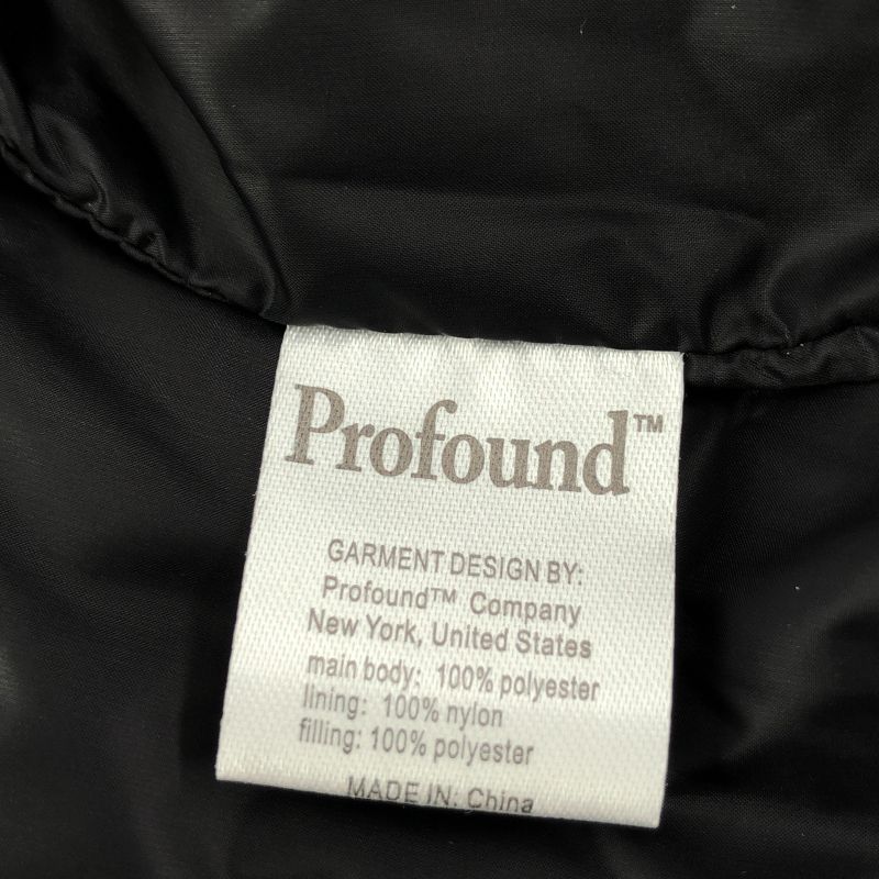 中古】Profound ペイズリー柄 パファージャケット XL マルチカラー