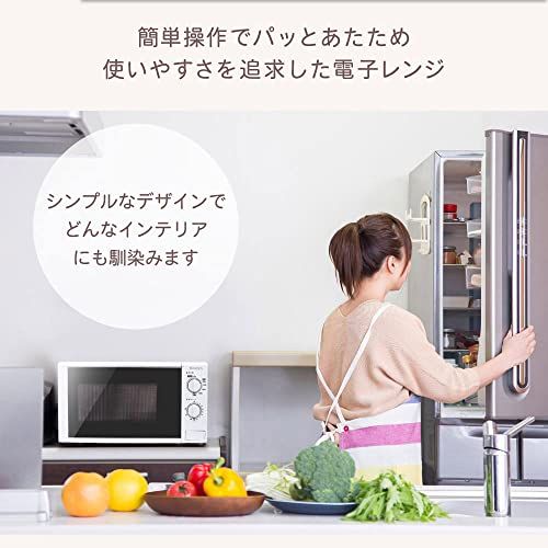 MAXZEN 電子レンジ 17L ターンテーブル 東日本専用 一人暮らし 1人 