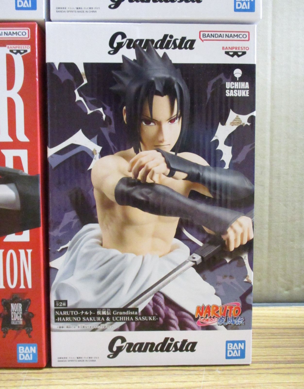 バンダイ NARUTO ナルト 疾風伝 Grandista 3種 Noir Edge Collection