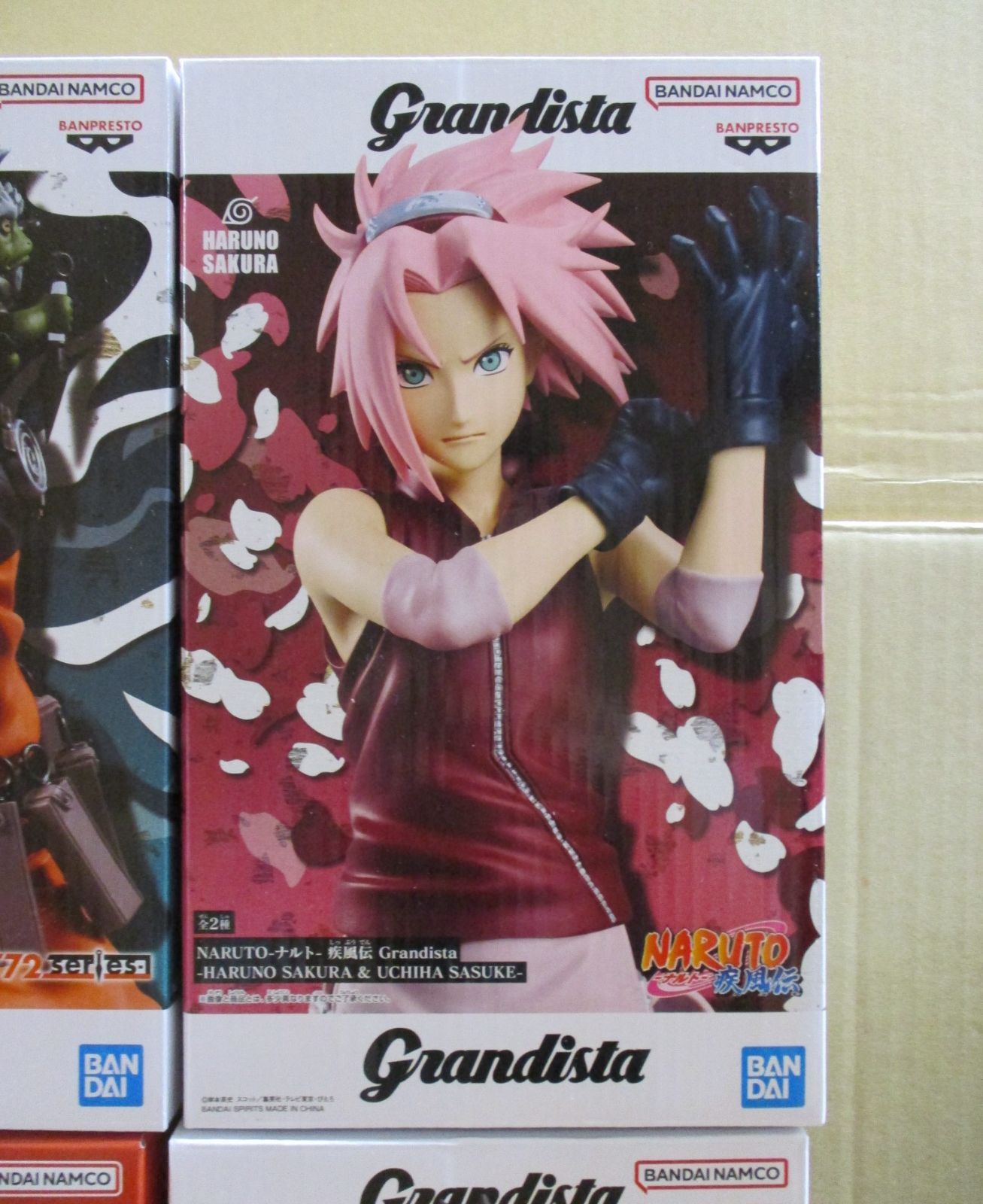 バンダイ NARUTO ナルト 疾風伝 Grandista 3種 Noir Edge Collection