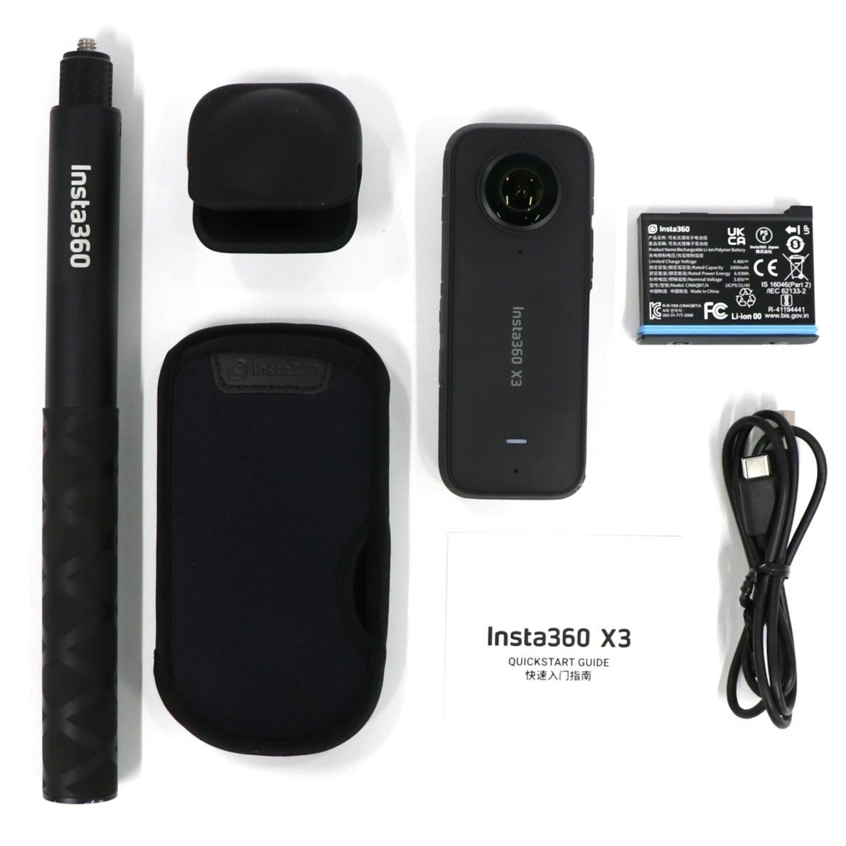 Insta360 X3 360度カメラ アクセサリーセット insta360-one-x3 整備 