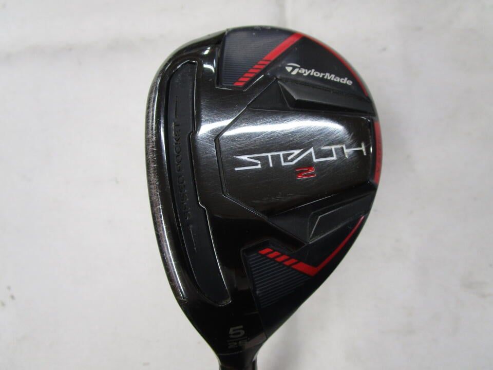 テーラーメイド　STEALTH2　25度　◆カスタム◆ツア-AD　DI-75HY　Sフレックス　ユーティリティ　中古　ゴルフドゥ！札幌東苗穂店【最短即日発送】