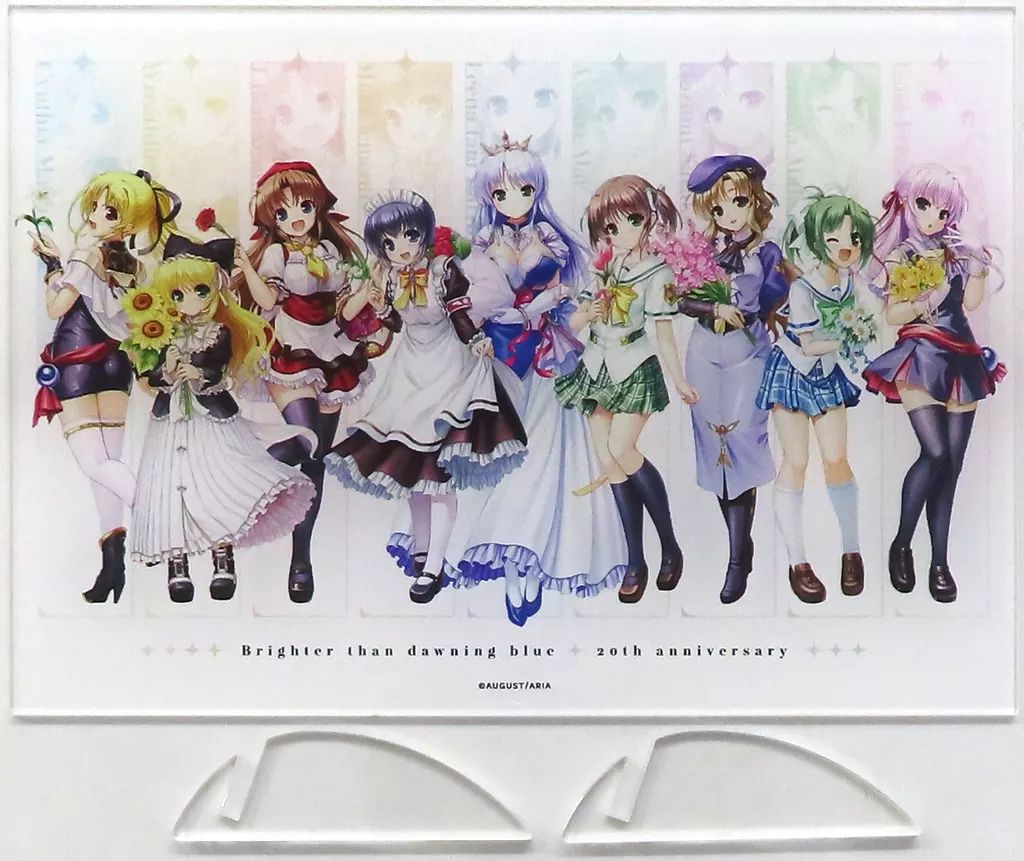 【中古】アクリルスタンド・アクリルパネル 集合(20周年記念) B6アクリルプレート 「夜明け前より瑠璃色な」