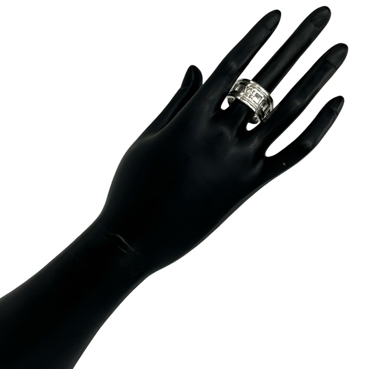 極 美品 袋付き TIFFANY&Co. ティファニー アトラス ワイド リング