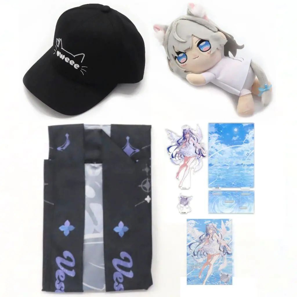 【中古】グッズセット ベスティア・ゼータ 誕生日記念フルセット 数量限定ver.(直筆サイン入りポストカード付き) 「バーチャルYouTuber ホロライブインドネシア ベスティア・ゼータ 誕生日記念2025」