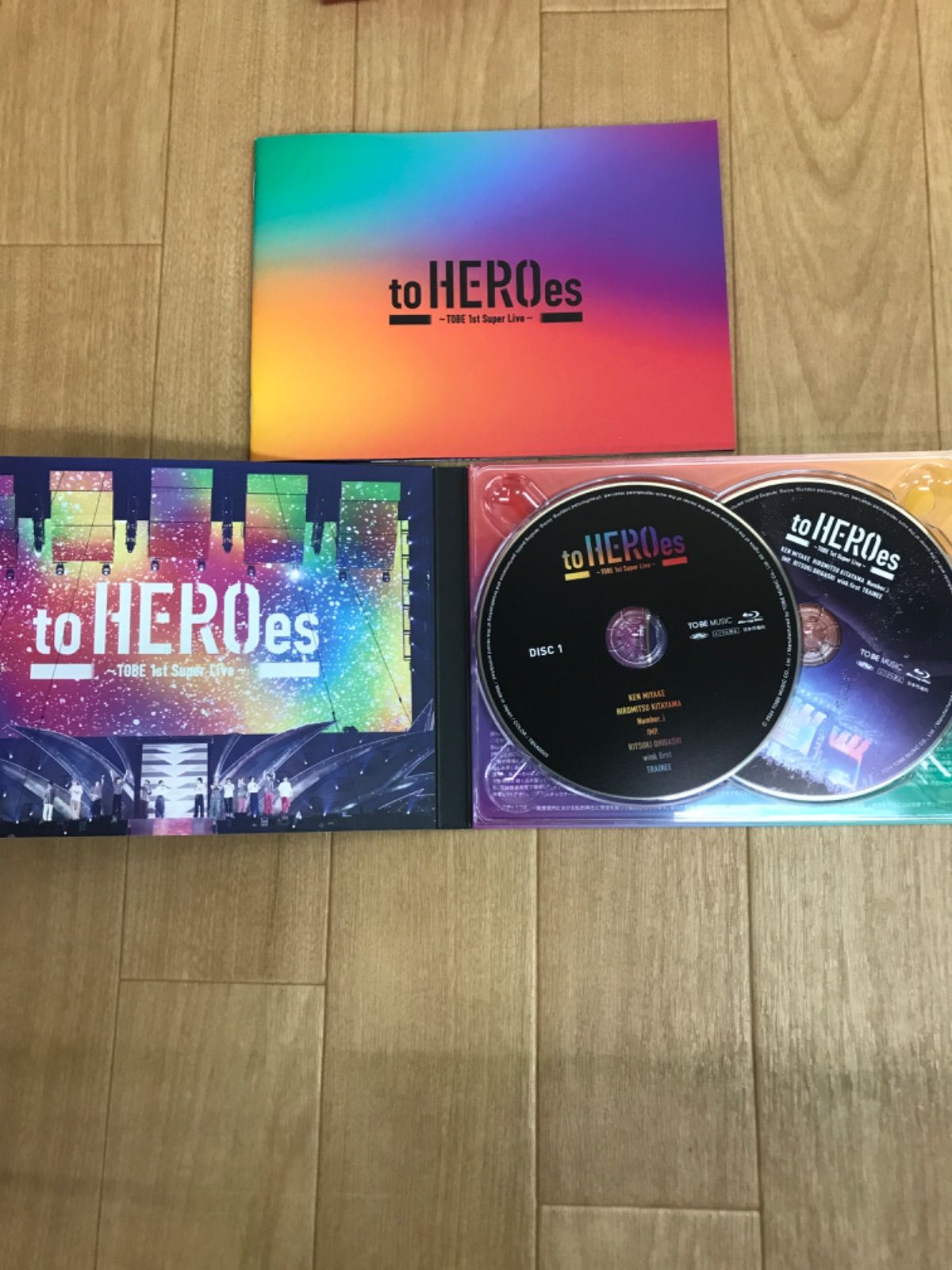 ☆【Blu-ray】to HEROes ～TOBE 1st Super Live～ 通常盤《HU23J