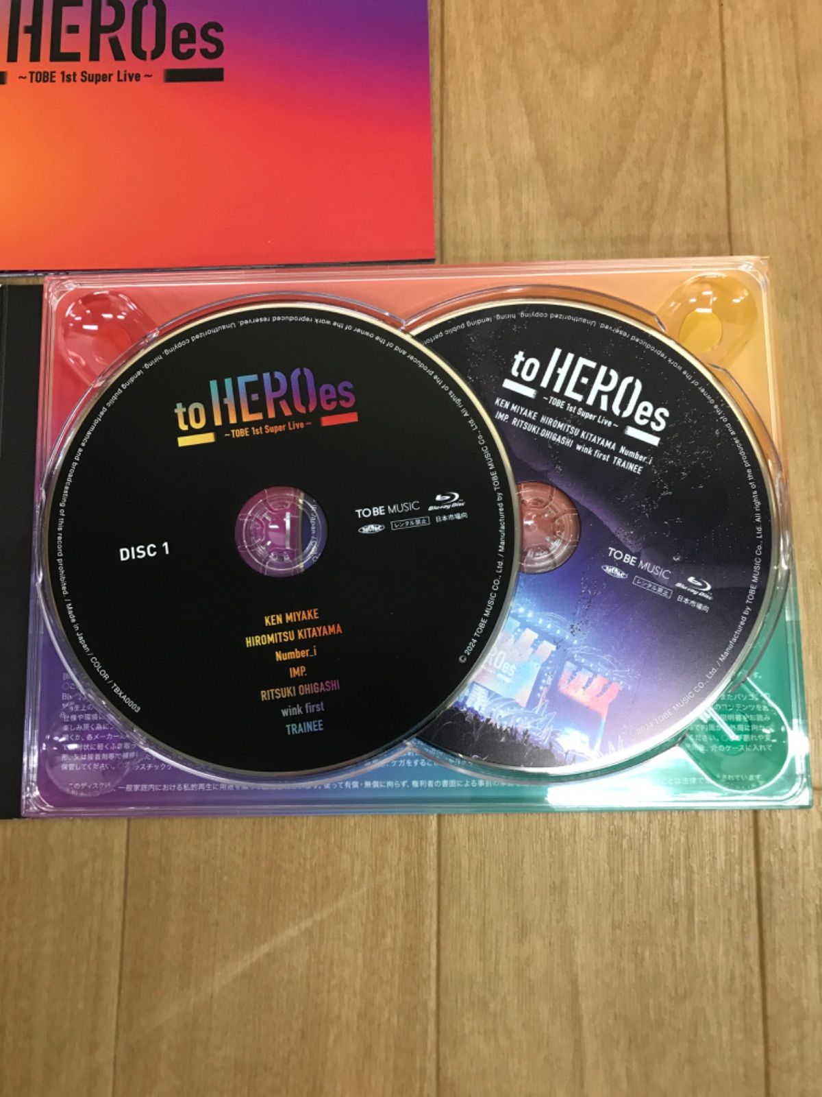 ☆【Blu-ray】to HEROes ～TOBE 1st Super Live～ 通常盤《HU23J