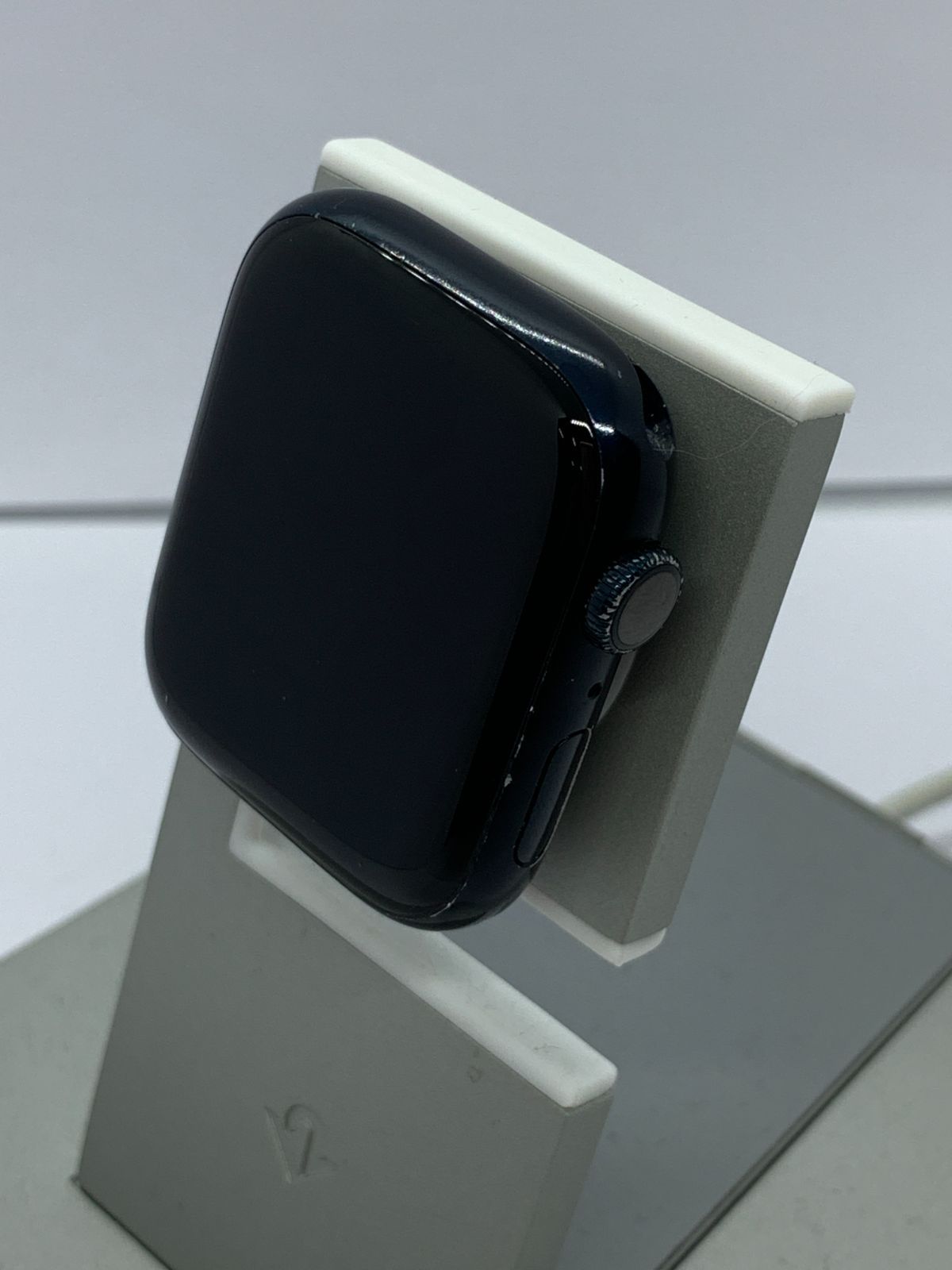 【中古・バッテリー劣化・画面キズ有・フレームキズ有】Apple Watch Series7 GPSモデル 45mm アルミケース［ミッドナイト］