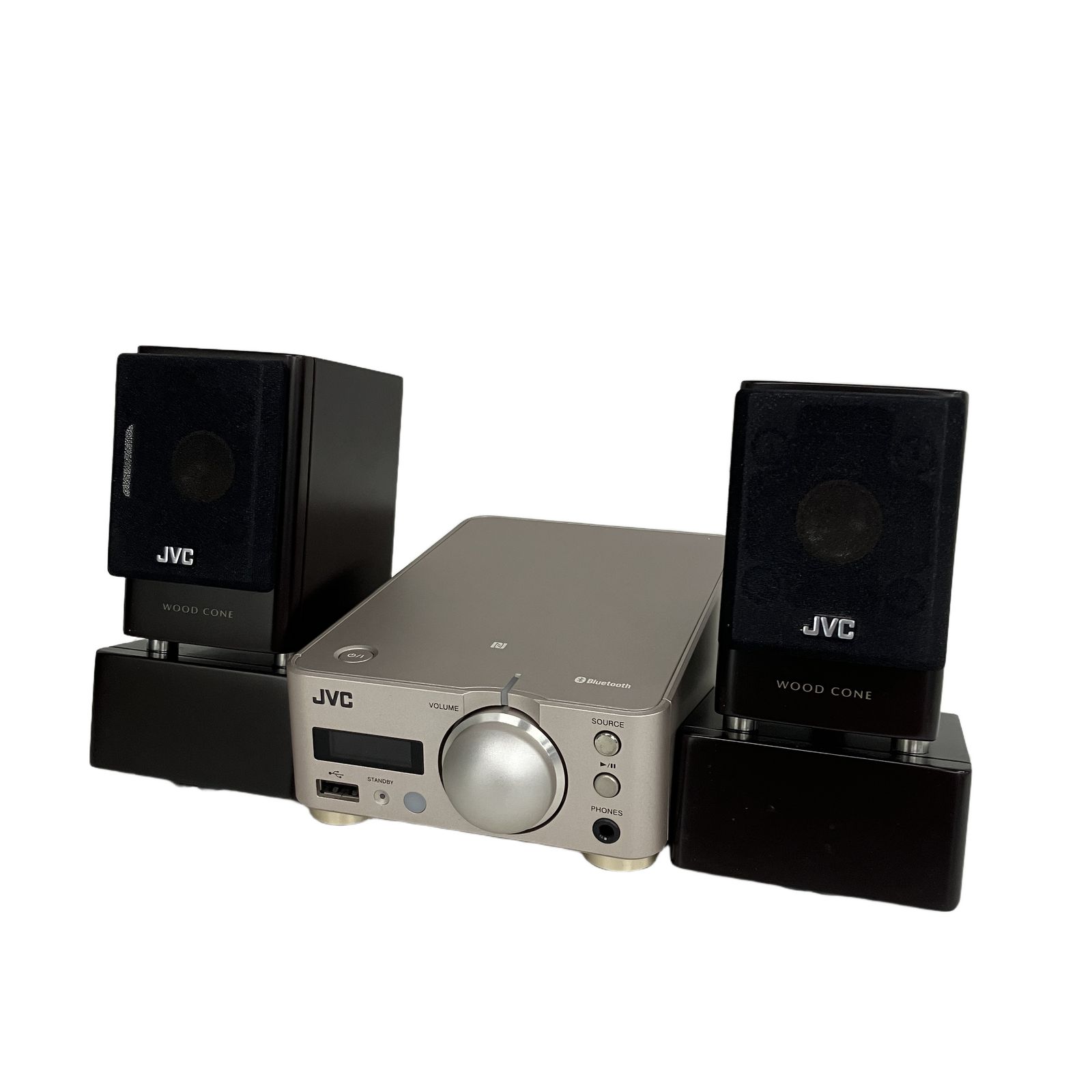 JVC EX-NW1 コンパクトコンポーネントシステム SP-EXNW1 スピーカー ペア セット 音響機器 中古 S11378938