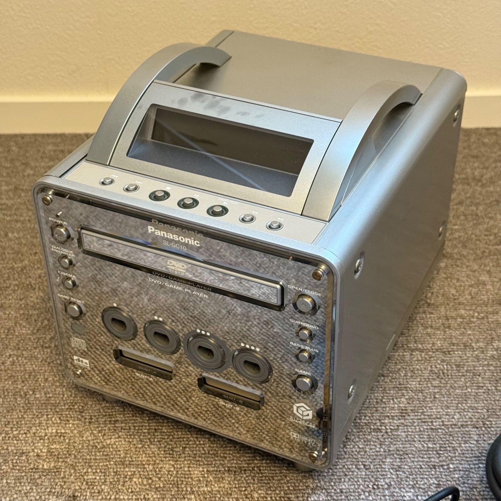 6-129 【訳あり・希少品】ゲームキューブ 本体 パナソニック Panasonic 
