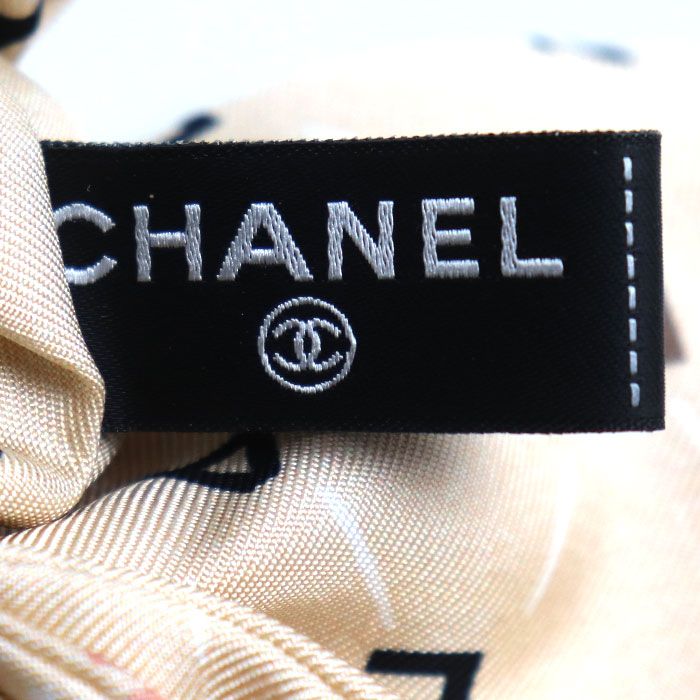 CHANEL シャネル シルク ロゴ ココマーク リボン ヘアアクセサリー