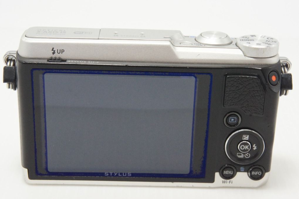 OLYMPUS オリンパス STYLUS SH-2 コンパクトデジタルカメラ シルバー
