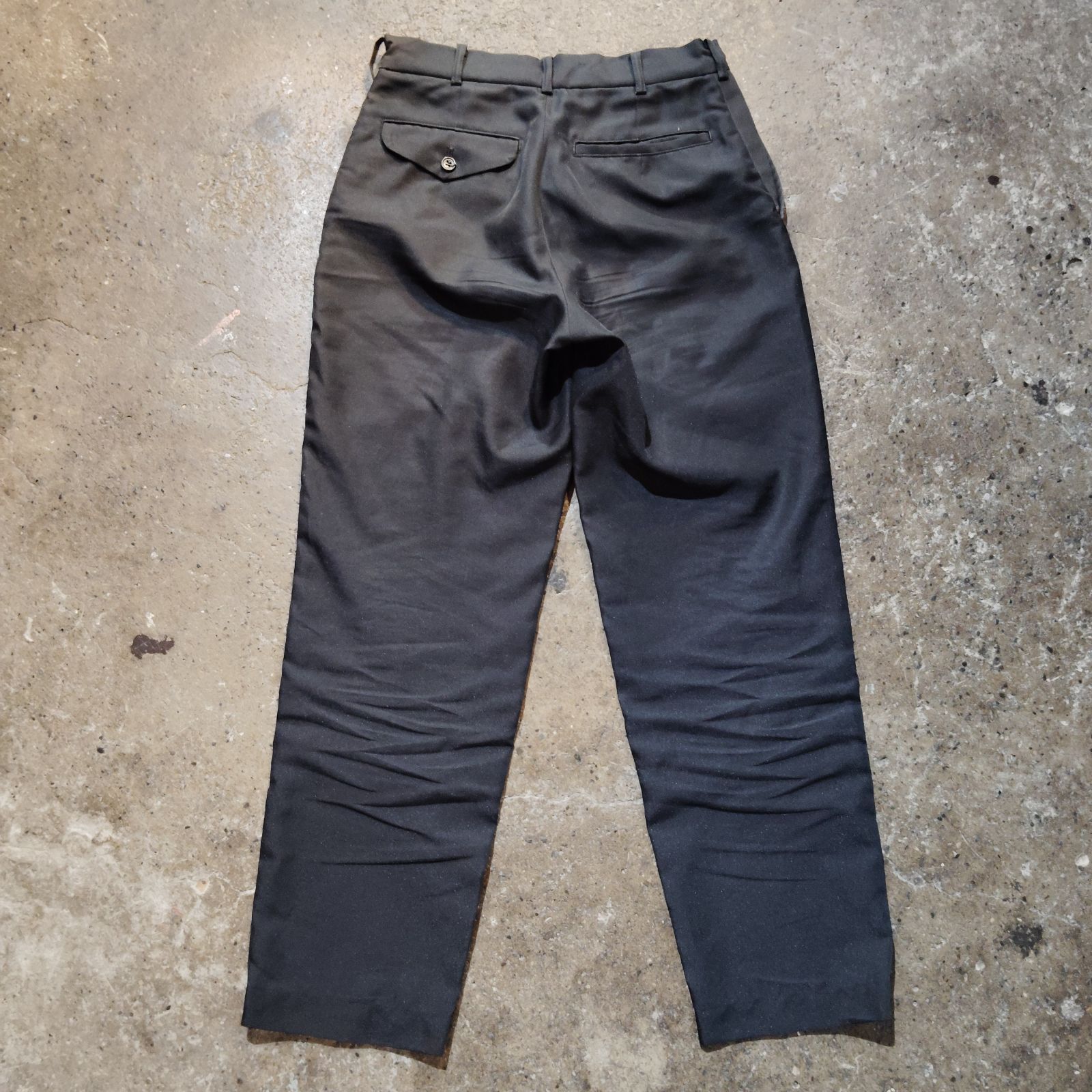 BLACK COMME des GARCONS 2018aw プリント加工 パンツ スラックス 