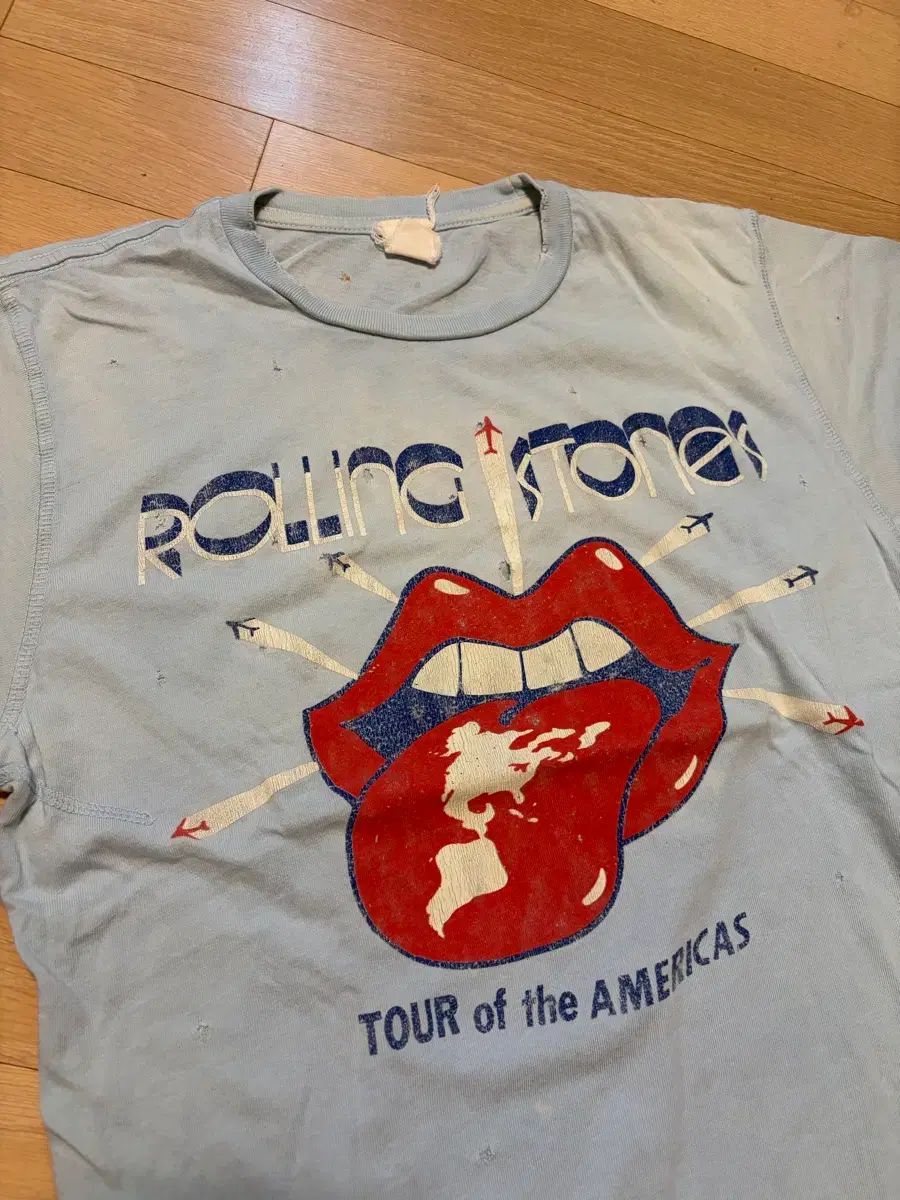 メイドONE半袖 ローリングストーンズ tour of the Americas